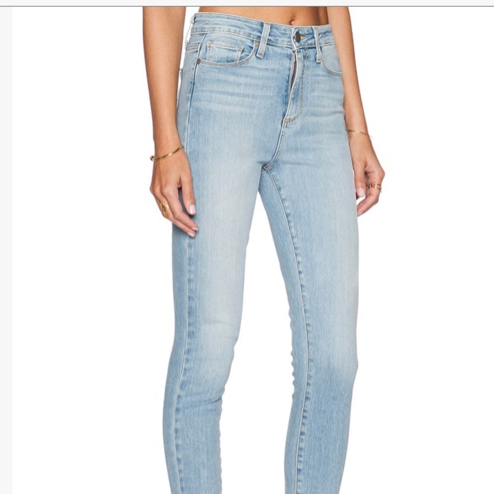 Paige Light Blue Skinny Jeans